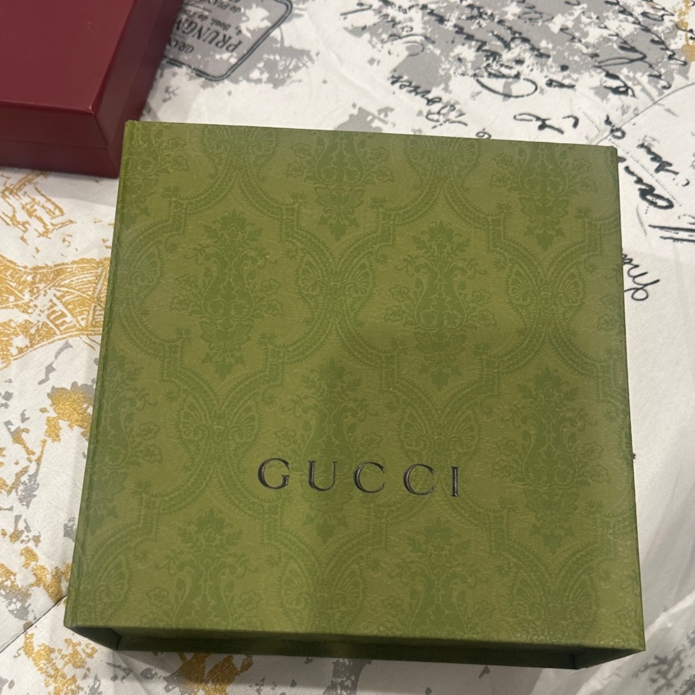 Gucci Olive Green Decorative Box